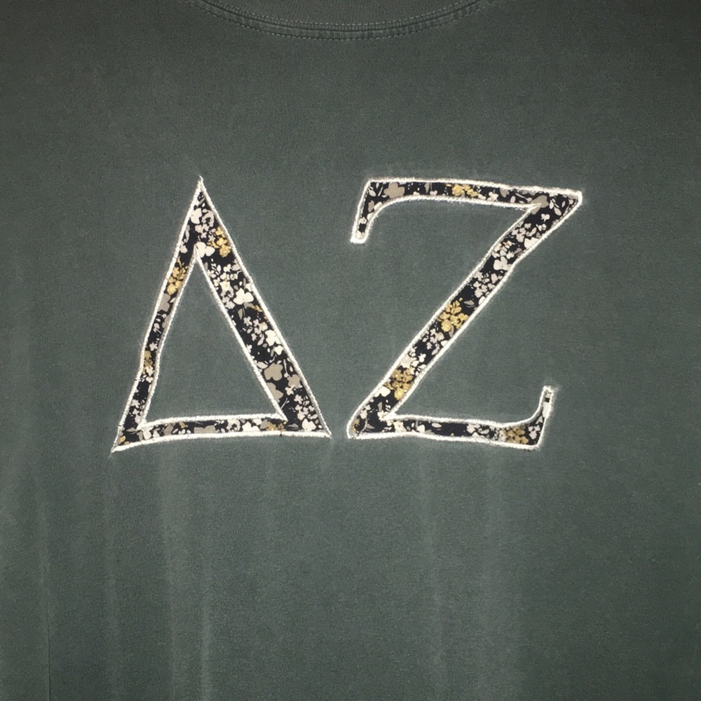 Delta Zeta Long Sleeve Comfort Color
